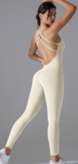 Combinaison longue Lydia — Ivoire