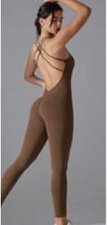 Combinaison longue Lydia — Praline