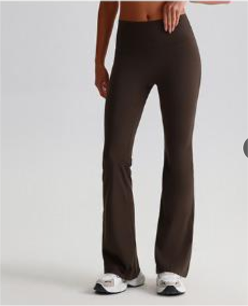 Legging évasé Freya — Café