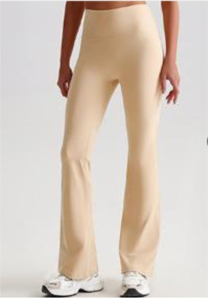 Legging évasé Freya — Écru