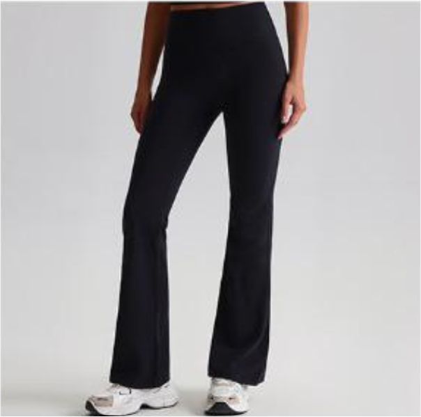 Legging évasé Freya — Noir