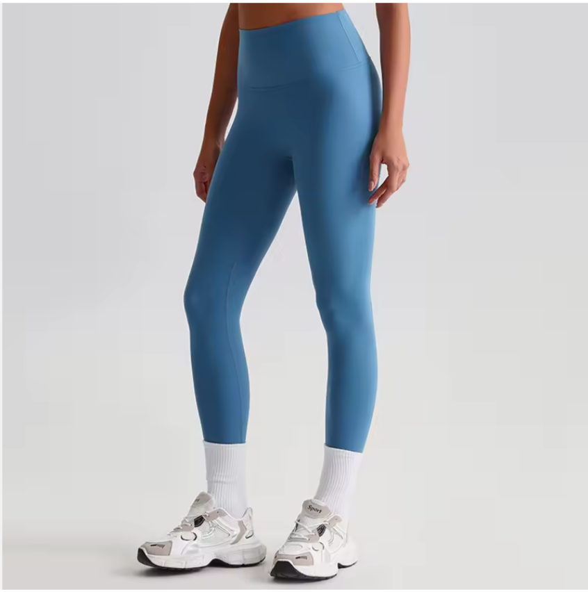 Legging fuselé Freya — Bleu Océan