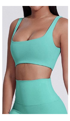 Top Daphné — Turquoise