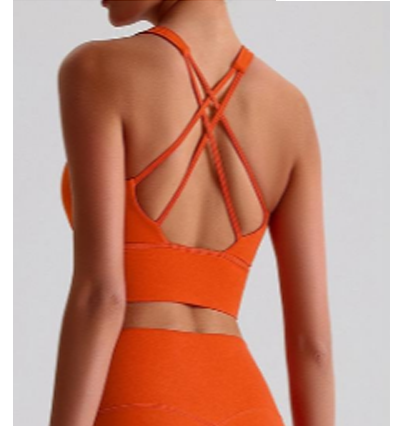 Top Freya Croisé — Orange