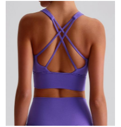 Top Freya Croisé — Violet