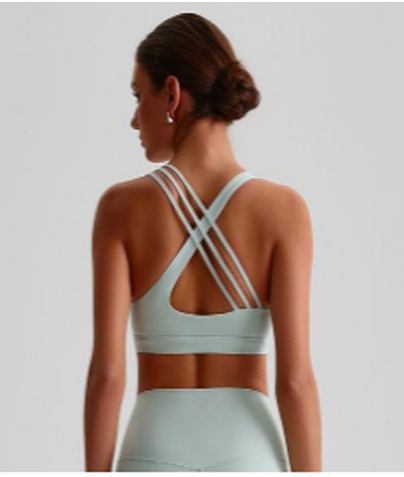 Top Freya Asymétrique — Vert d'eau