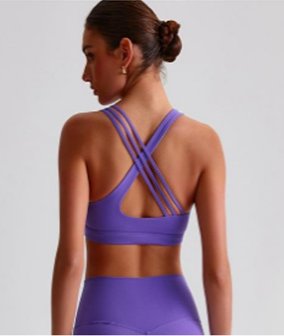 Top Freya Asymétrique — Violet